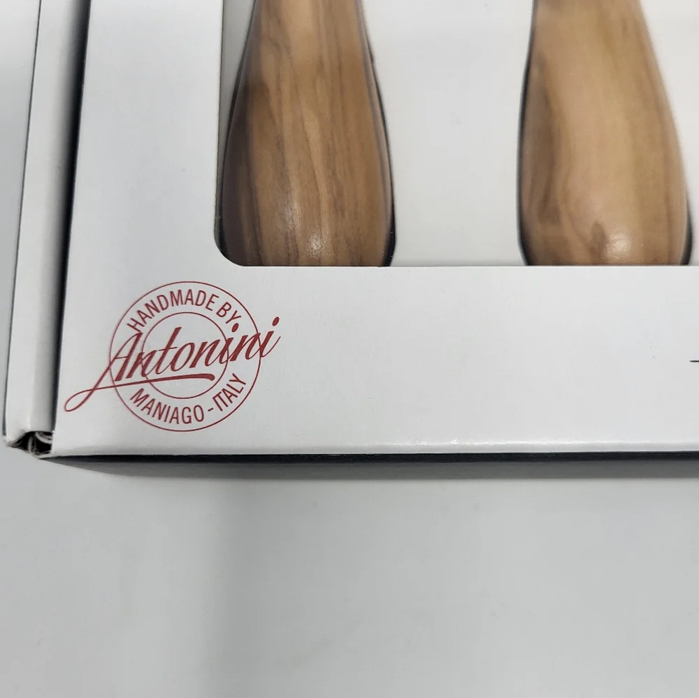 Williams Sonoma Olivewood 5-piece Cheese Knife Set Entertaining‎ Made In Italy